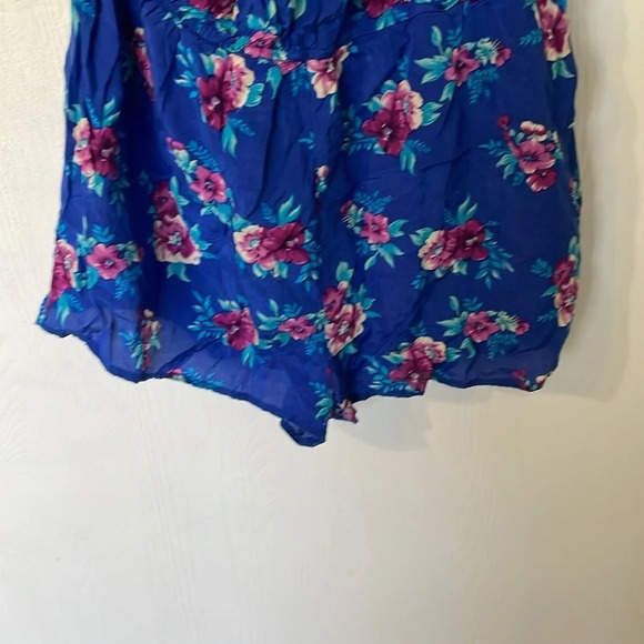I Love H81 Romper one shoulder floral size large - Picture 5 of 5